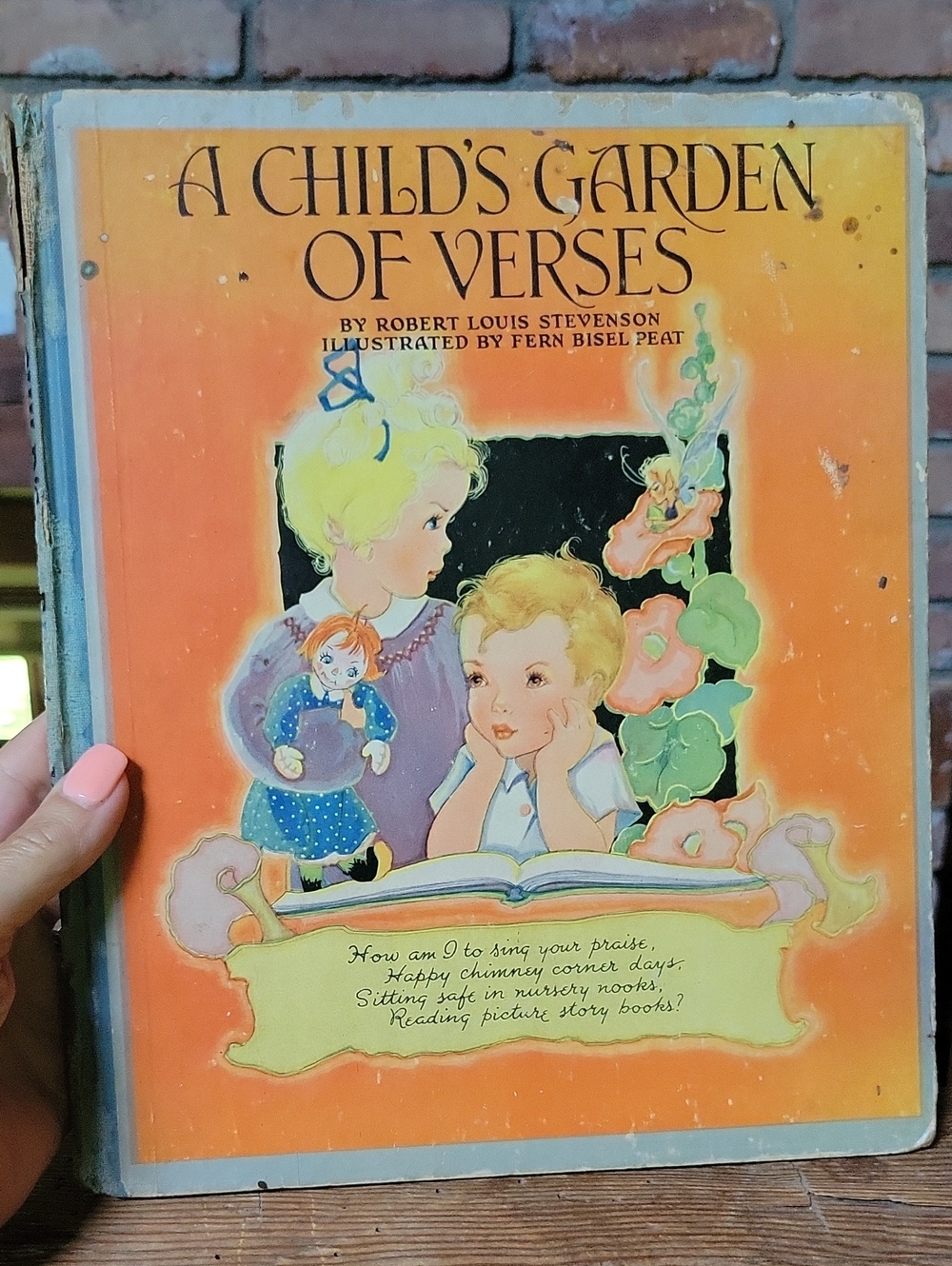 1940 A Child's Garden Of Verses By Robert Louis Stephenson